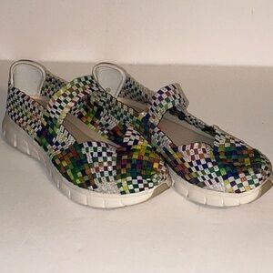 Skechers, Woven Mary Jane’s, Size 9.5